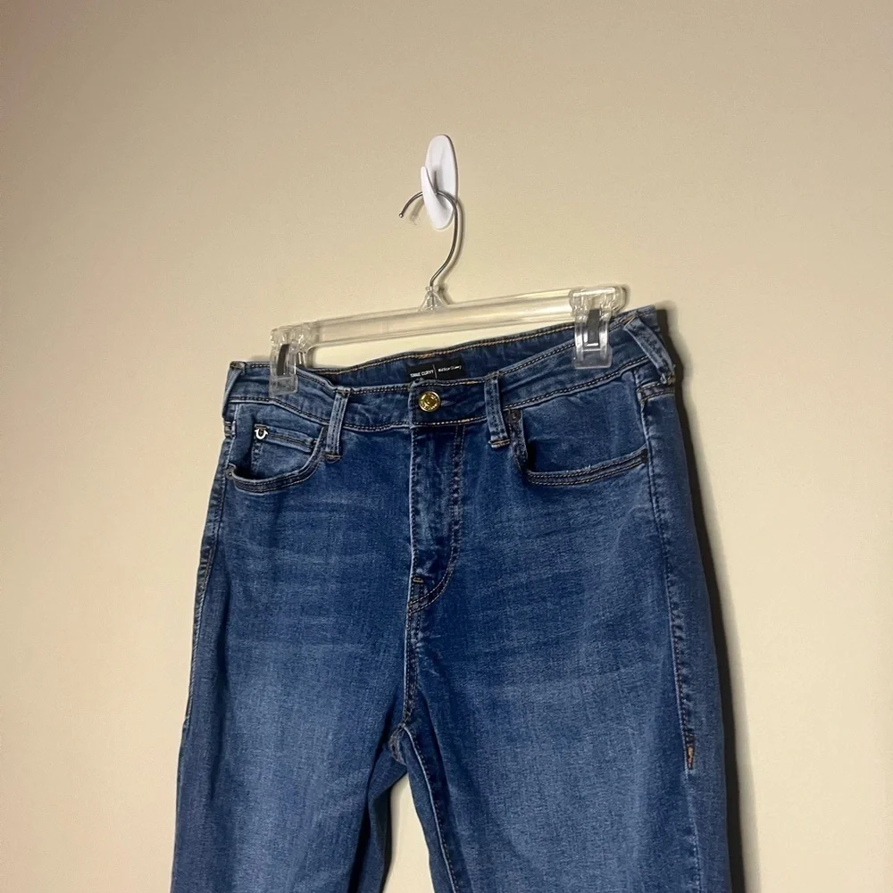 True Religion Jennie Curvy Mid Rise Skinny 31